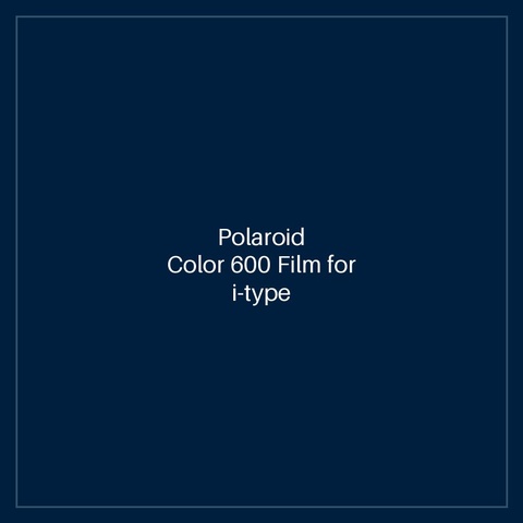 Polaroid Color 600 Film for i-type