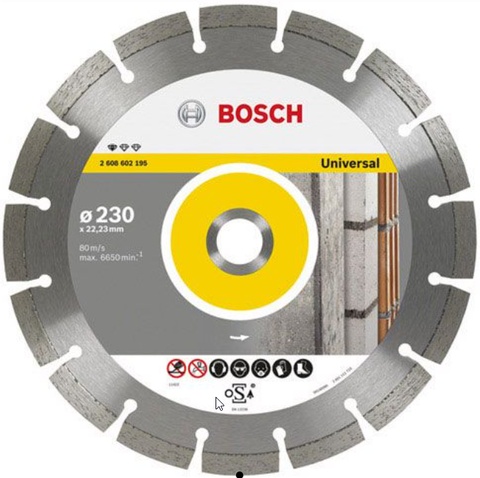 Bosch Diamond Discs: Diamond Cutting Blade; UNIVERSAL300Sta