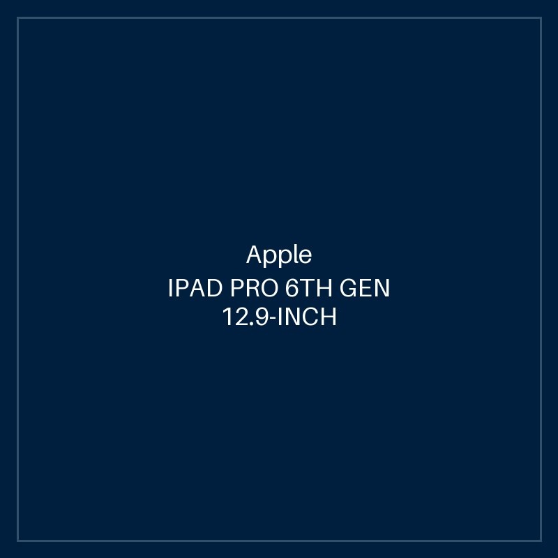 IPAD PRO 6TH GEN 12.9-INCH WI-FI 128GB - SPACE GREY