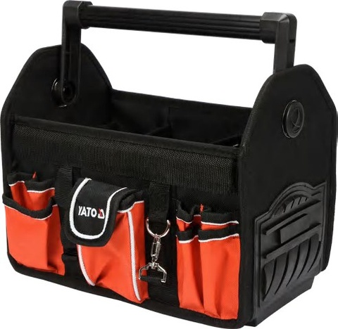 Open tote tool bag