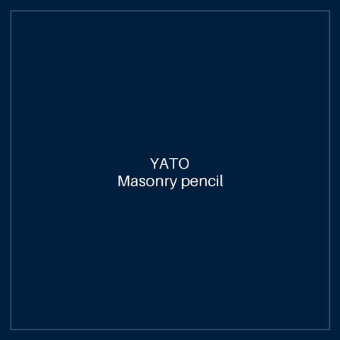 Masonry pencil