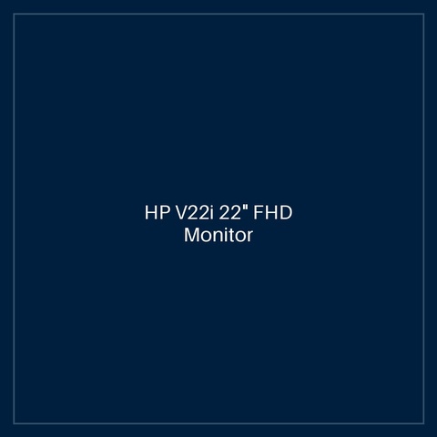 HP V22i 22" FHD Monitor
