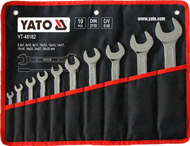 Double open end spanner