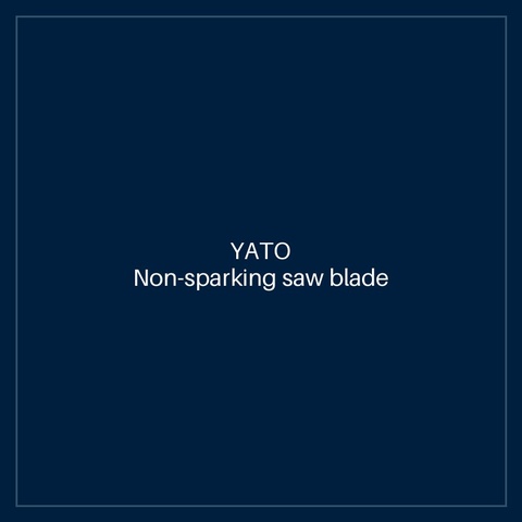Non-sparking saw blade