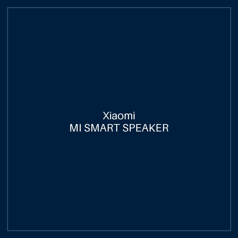MI SMART SPEAKER