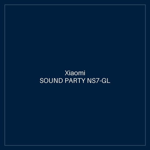 XIAOMI SOUND PARTY NS7-GL