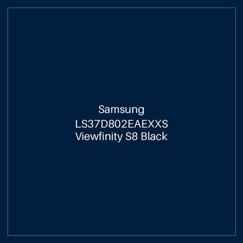 Samsung LS37D802EAEXXS Viewfinity S8 Black
