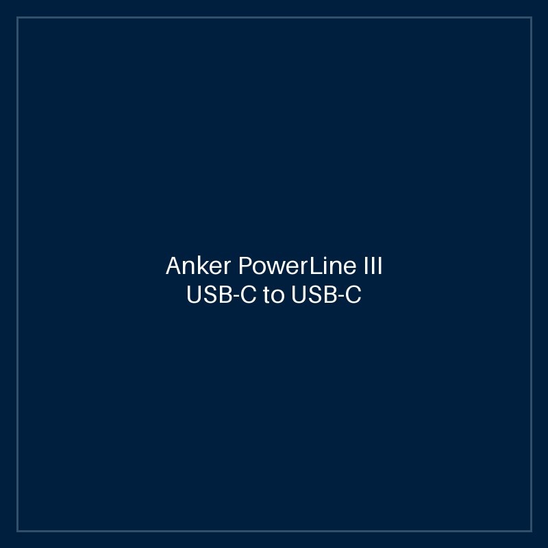 Anker PowerLine III USB-C to USB-C Cable 1.8m