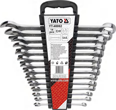 Combination spanner set