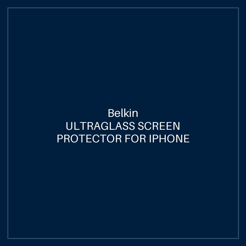 BELKIN ULTRAGLASS SCREEN PROTECTOR FOR IPHONE 12