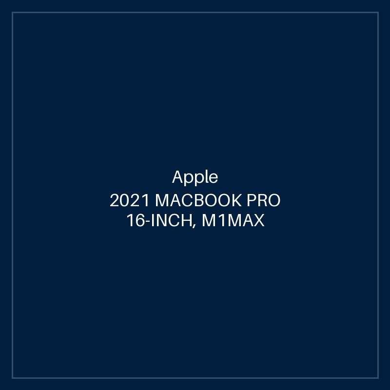 2021 MACBOOK PRO 16-INCH, M1MAX 10CPU 32GPU 64GB SSD 2TB - SPACE GREY [TURKISH KEYBOARD]