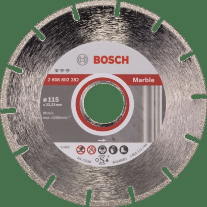 Bosch Diamond Discs: Best for Stone 105 mm x 20,00/16,00mm x 1,6 mm