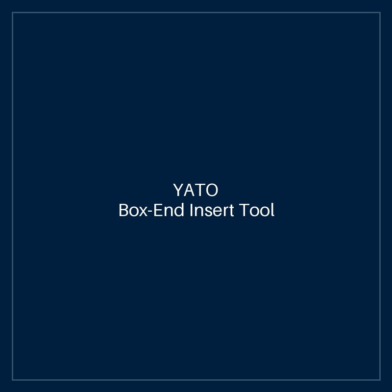 Box-End Insert Tool 15 mm