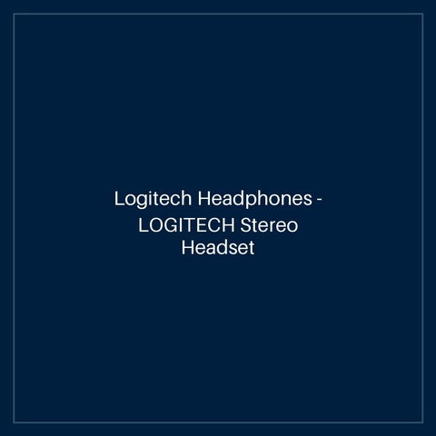 Logitech Headphones - LOGITECH Stereo Headset H151 - Black (3.5 MM JACK)