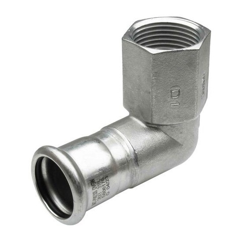 Female 90° Elbow Stainless Steel MT-Press