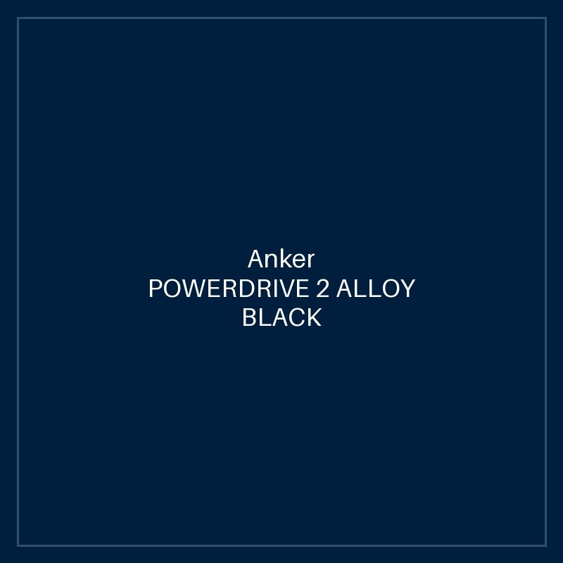 ANKER POWERDRIVE 2 ALLOY BLACK