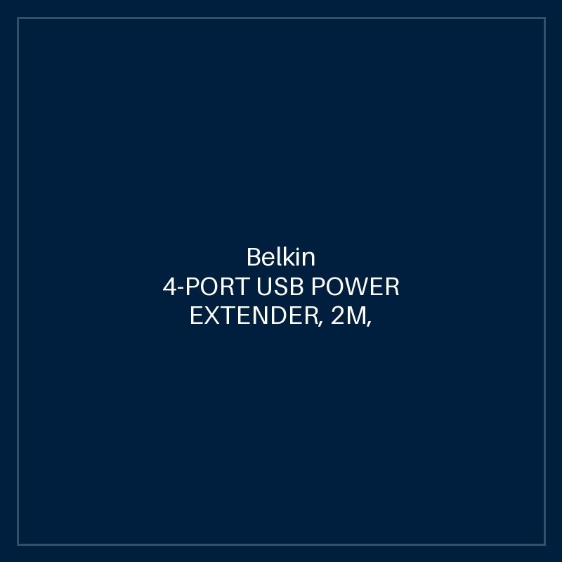 4-PORT USB POWER EXTENDER, 2M, BLK