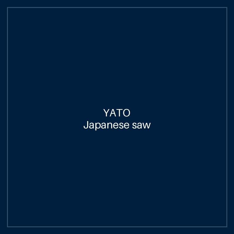 Japanese saw