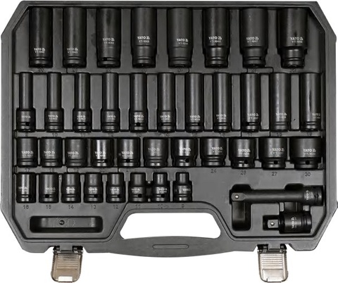 Impact socket set