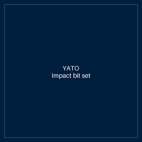 Impact bit set