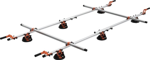 Large format tile carrier