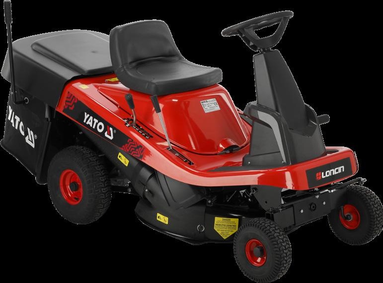Tractor - gasoline lawn mower