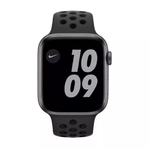 APPLE WATCH NIKE SERIES 6 GPS, 40MM SPACE GREY ALUMINIUM CASE WITH ANTHRACITE/BLACK NIKE