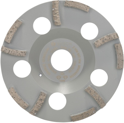 Bosch Diamond Discs: Diamond Cup Wheel; 105 x 22,23 x 3 mm