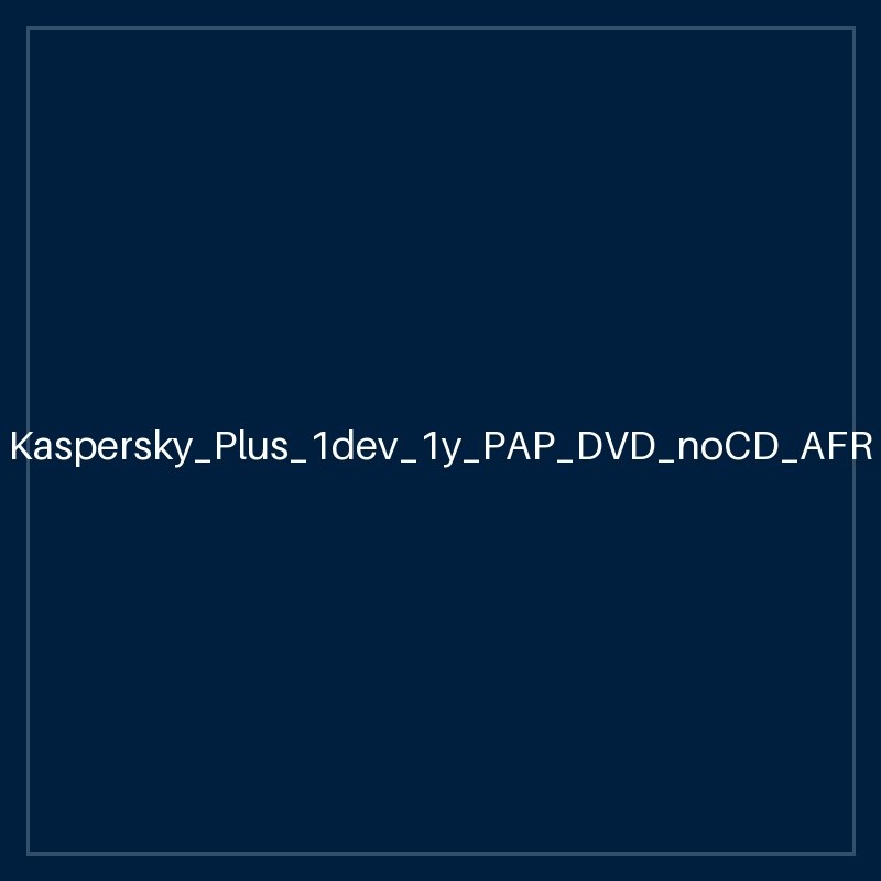 Kaspersky_Plus_1dev_1y_PAP_DVD_noCD_AFR (KL1042Q5AFS)