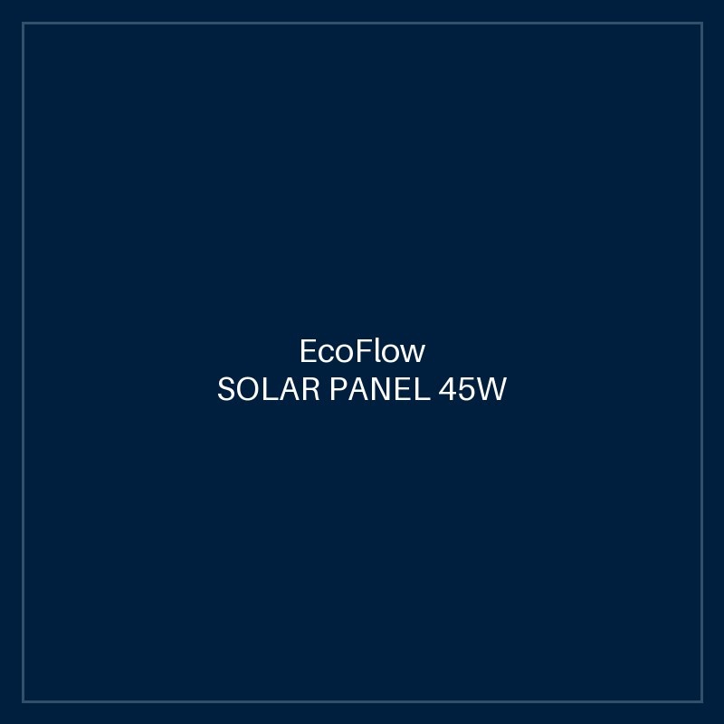 ECOFLOW SOLAR PANEL 45W