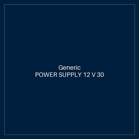 POWER SUPPLY 12 V 30 OPEN