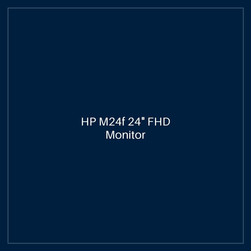 HP M24f 24" FHD Monitor