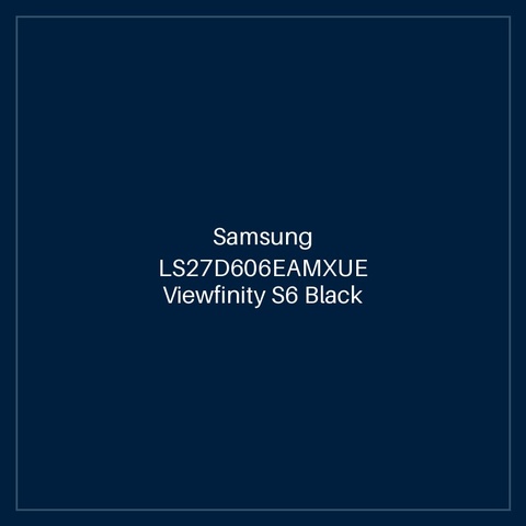 Samsung LS27D606EAMXUE Viewfinity S6 Black