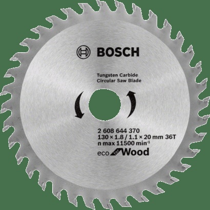 Bosch Circular Saw Blades: ECO for Aluminum 184x2.2/1.4x20 60T