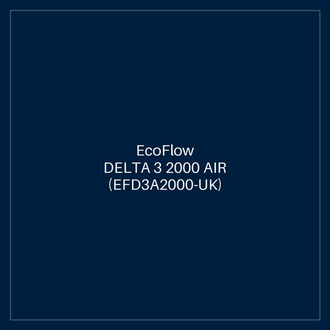 ECOFLOW DELTA 3 2000 AIR (EFD3A2000-UK) 1000W/1920WH