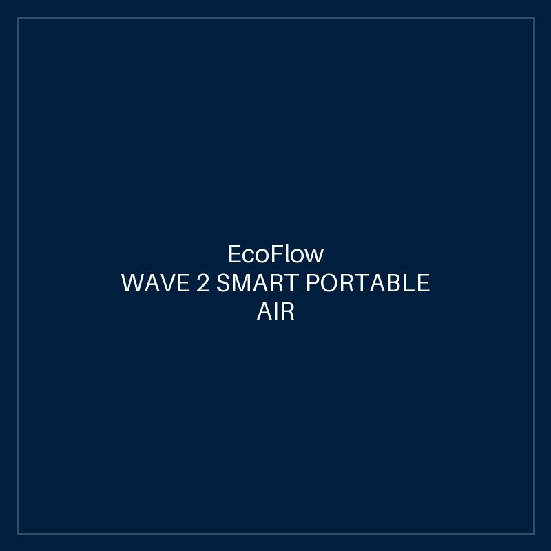ECOFLOW WAVE 2 SMART PORTABLE AIR CONDITIONER (ZYDKT210-UK-NBOX)