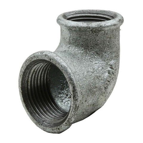 F-F 90° Reducing Elbow Galvanized Iron