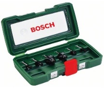 Bosch Routing: V-grovee bit 6 mm, D1 13 mm, L 12,7 mm, G 45 mm, 90°