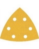 Bosch Coated Abr/Polishing: EXPERT C470 SANDING PAPER SET FOR DELTA SANDERS 93 MM 6 HOLES GRIT 60-120-240 - 6 PIECES