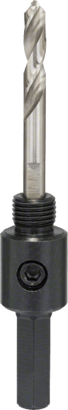 Bosch Holesaws: Hexagon socket arbor guide bit 3/8" ,14mm-30mm