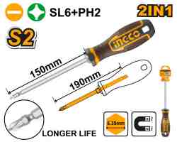 Ingco 2 In 1 screwdriver set