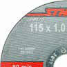 Metal cutting disc