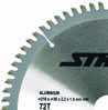 TCT circular saw blade for aluminium