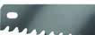Saw for gas concrete