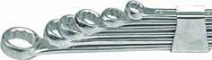 Combination spanner set