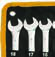 Combination spanner set
