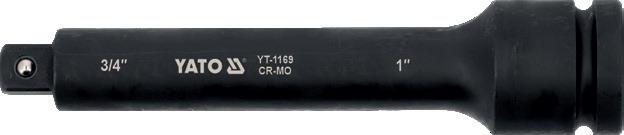 Impact extension bar with adapter 38 mm