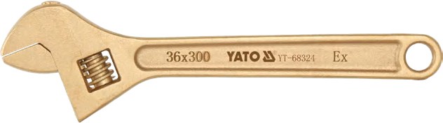 Non-sparking adjustable wrench 65 g