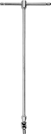 Swivel socket wrench 17 mm