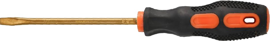 Non-sparking slotted screwdriver